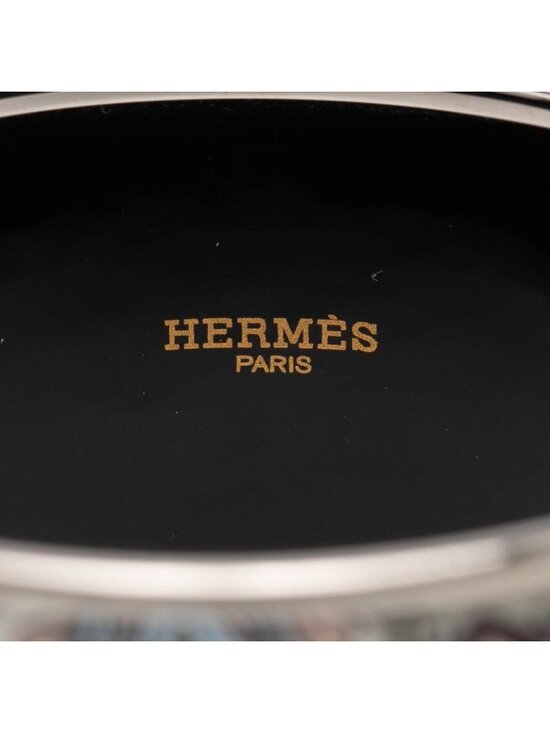 Hermes Enamel TGM Cloisonne Silver Multicolor Metal Belt main image 6